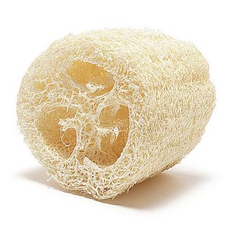 Luffaschwamm für das Peeling nach dem Waxing